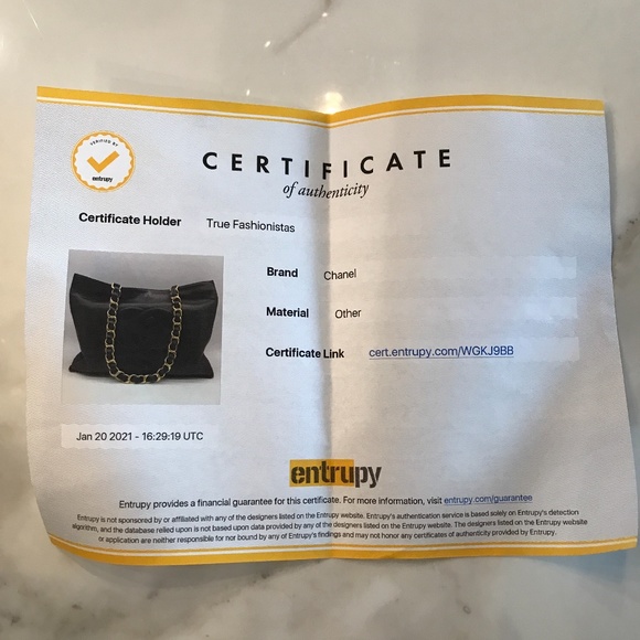 Vintage Chanel CC Logo Chain Shoulder Tote Bag - Picture 16 of 16